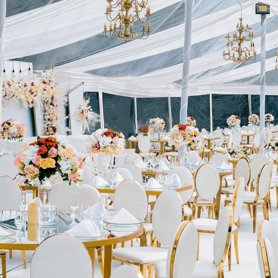 Premier Events & Decor luxury wedding table detail